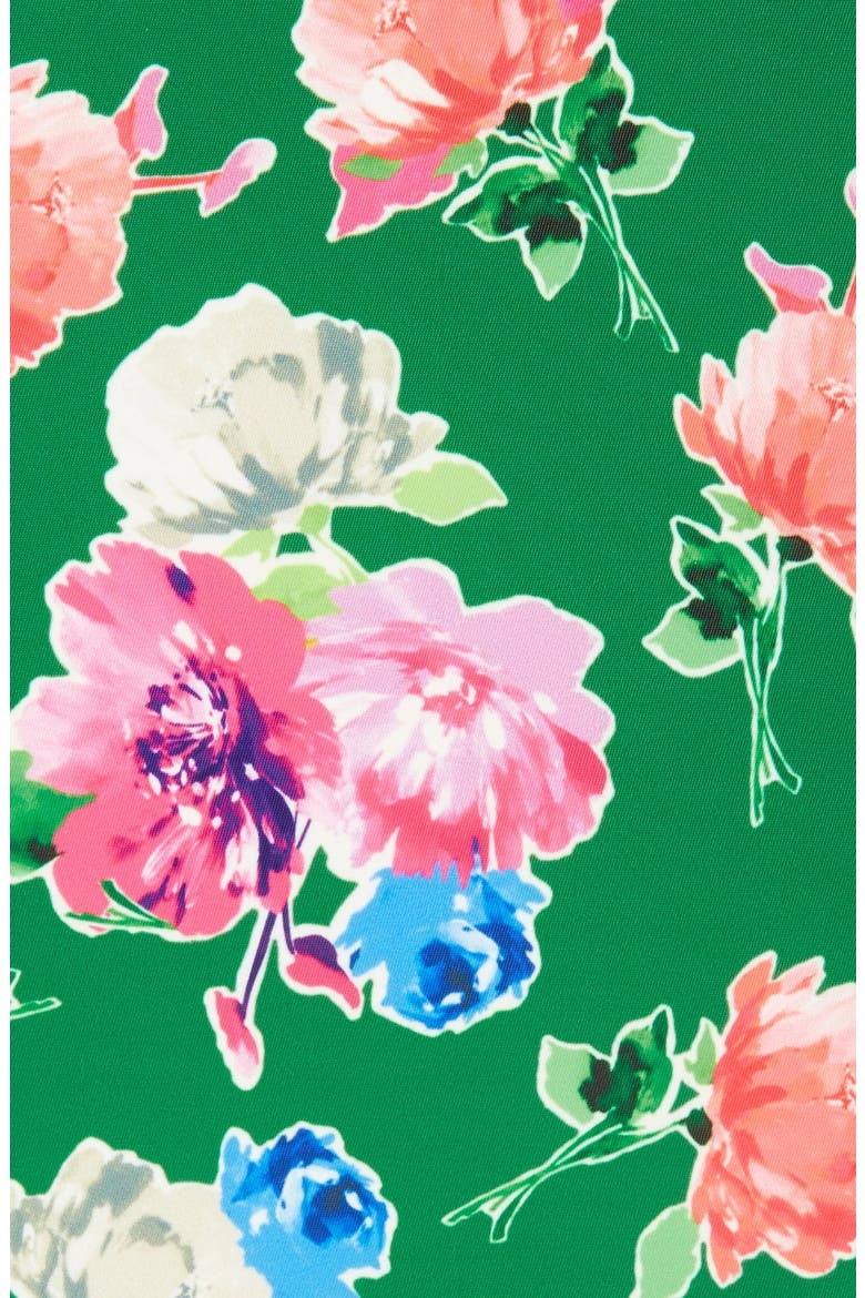 'spring blooms' iPad Air hardcase folio, Alternate, color, SPROUT GREEN