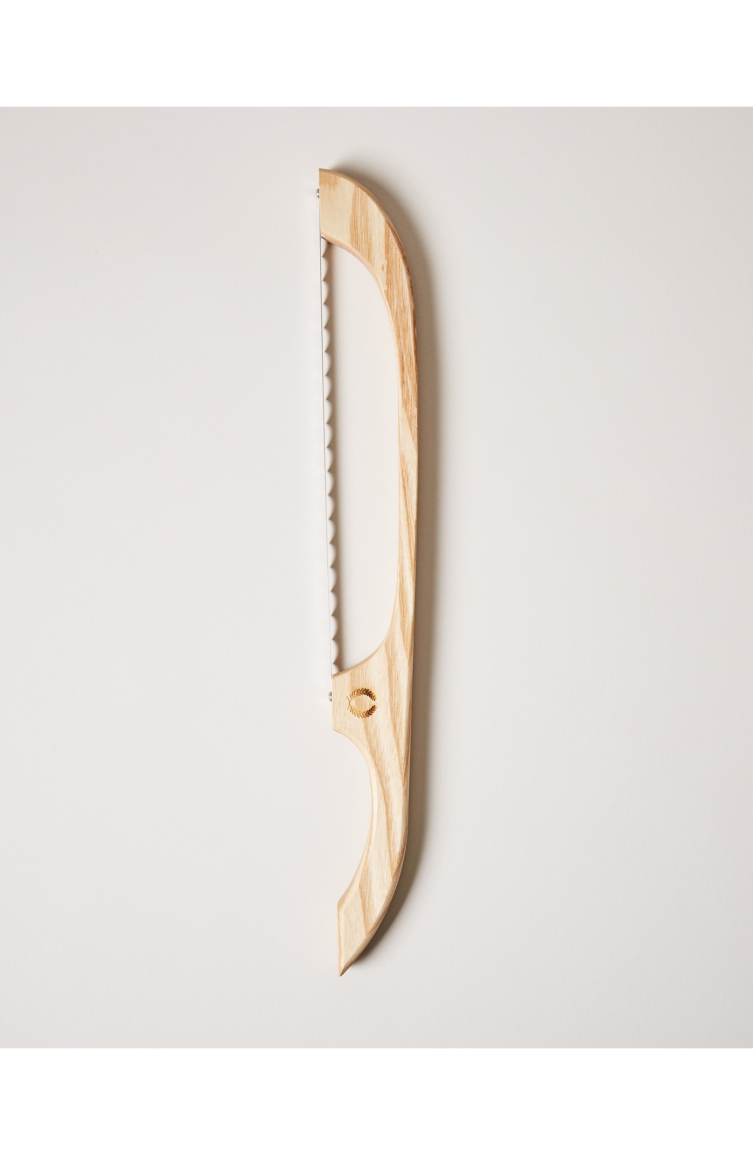 Farmhouse Pottery Pantry Wooden Bread Bow in Natural 