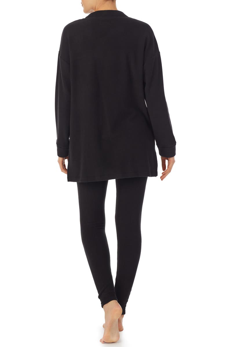 DKNY Cardigan & Leggings Pajamas, Alternate, color, 