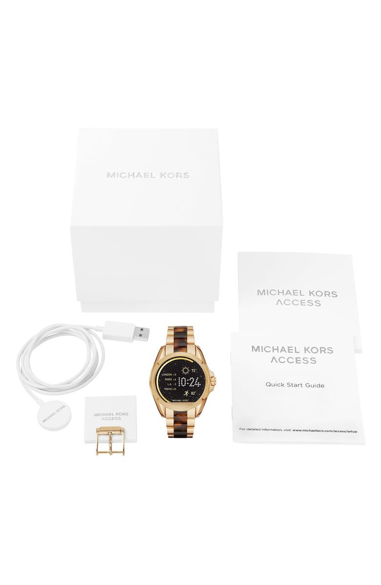 Michael Kors MICHAEL Michael Kors Bradshaw Access Bracelet Smart Watch, 45mm, Alternate, color, 