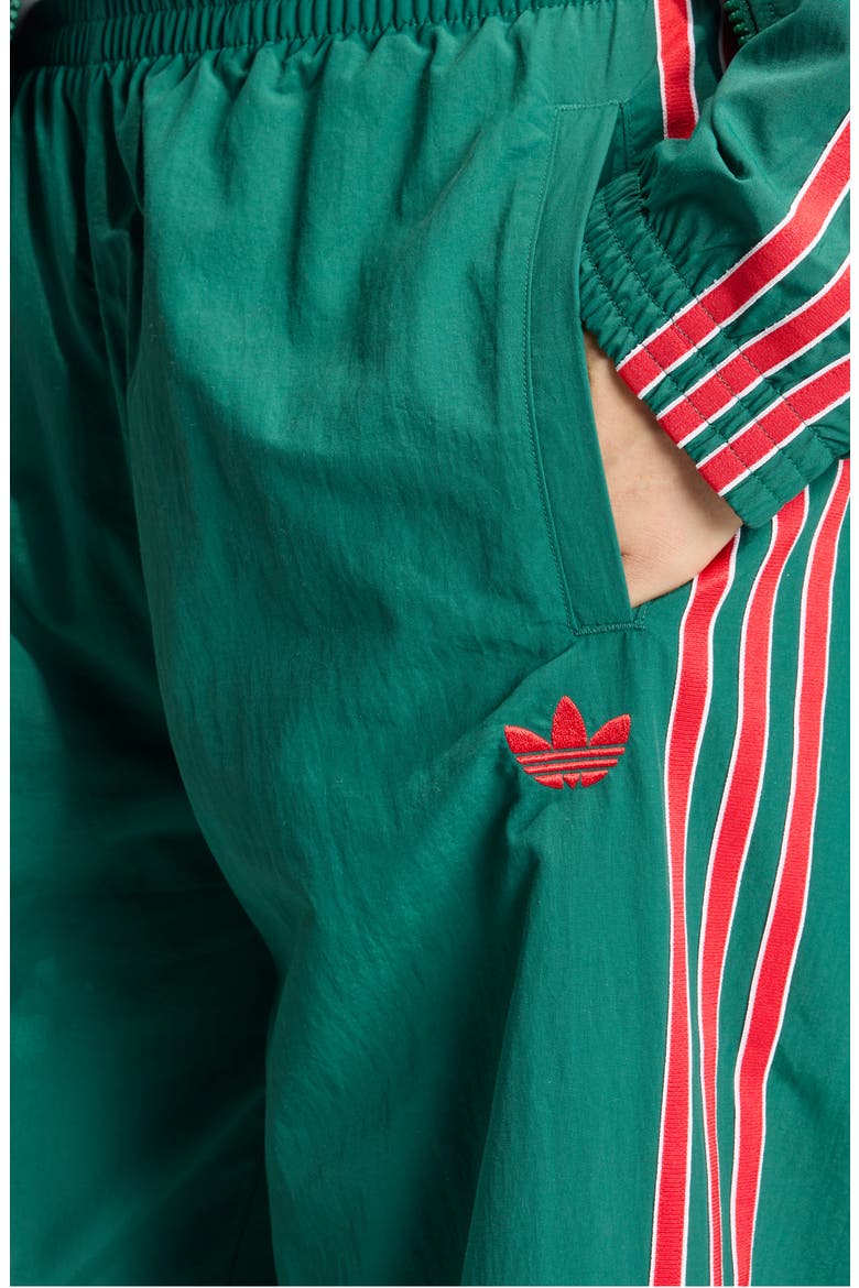 SST 3-Stripe Classic Track Pants, Alternate, color, COLLEGIATE GREEN