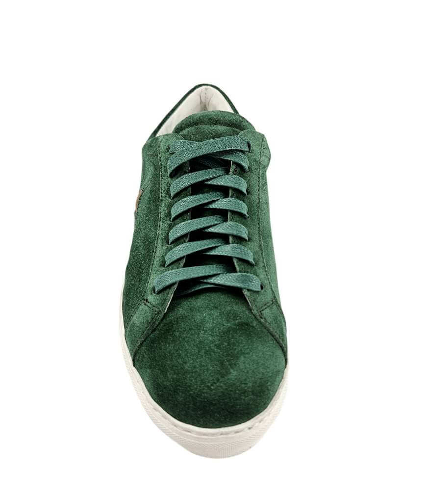Sirius Star Suede Sneaker, Alternate, color, GREEN