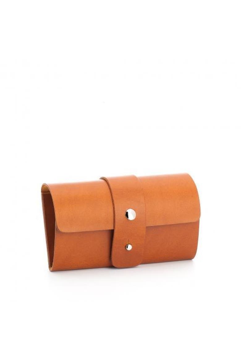 Travel High-Quality Vegetable-Tanned Cowhide Travel Case, Main, color, Vegetable-Tanned