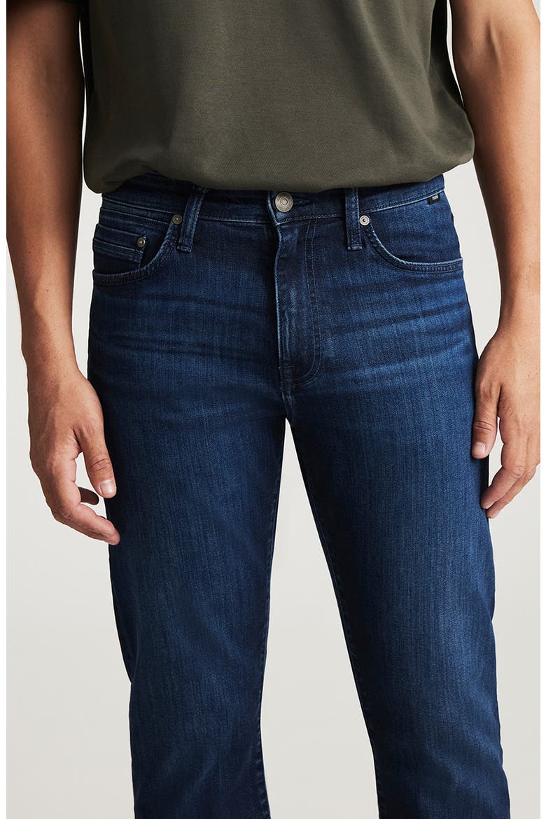 Zach Straight Leg Jeans, Alternate, color, DARK BRUSHED WILLIAM