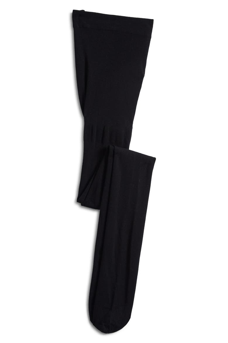 Kids' Solid 80D Tights, Main, color, BLACK
