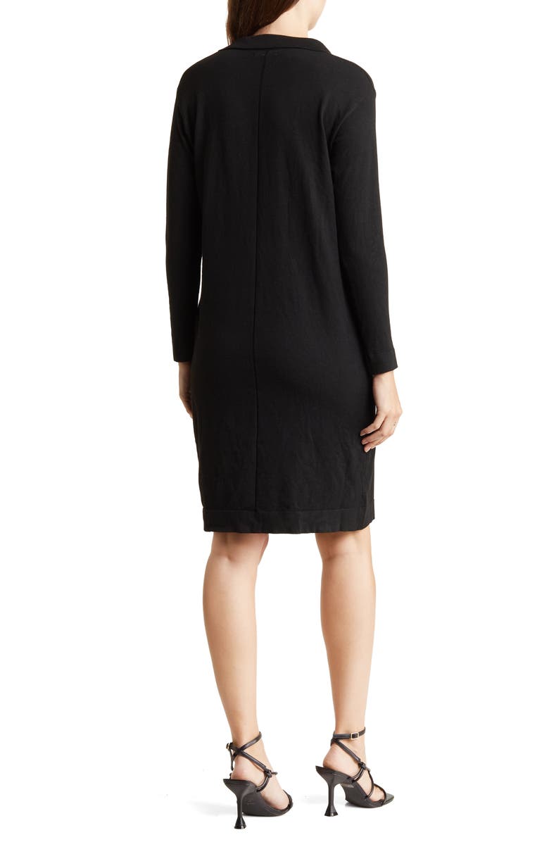 STITCHDROP Saguaro Lake Long Sleeve Dress, Alternate, color, Black