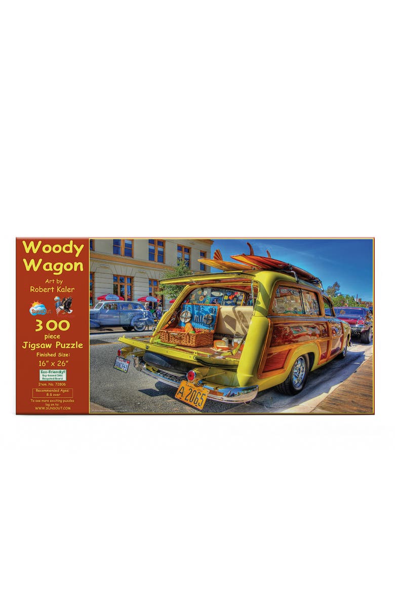 Sunsout Woody Wagon 300 piece Jigsaw Puzzle for Adults, Alternate, color, Multicolor