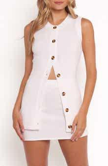 Petal & Pup Bella Longline Cotton Sweater Vest