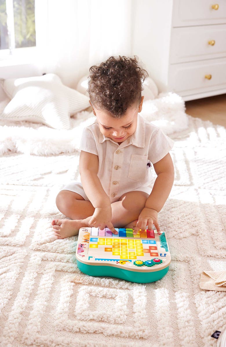 Hape Rainbow Rhythm Pixel Piano, Alternate, color, Multi