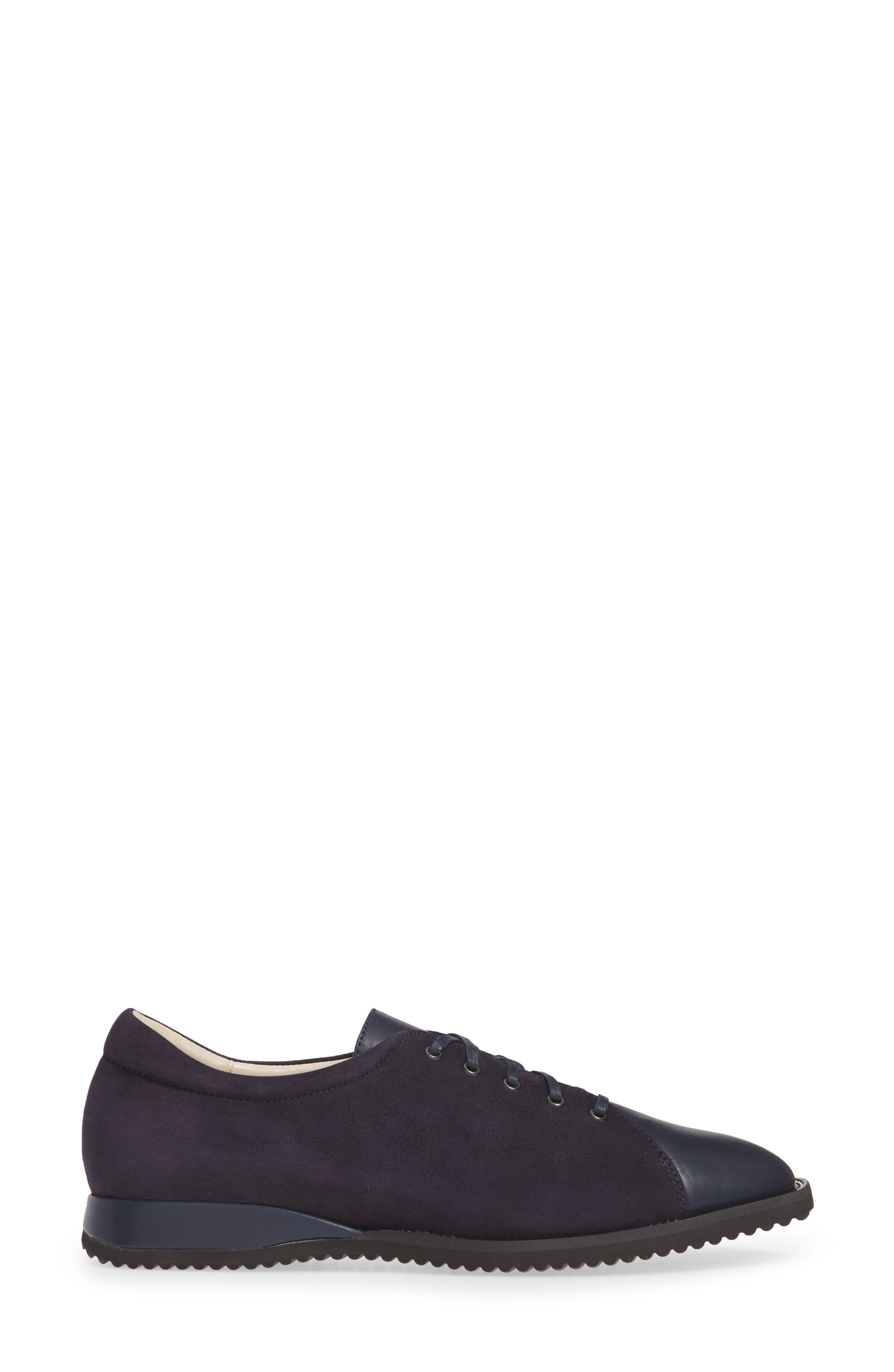 Ermes Derby, Alternate, color, NAVY LEATHER