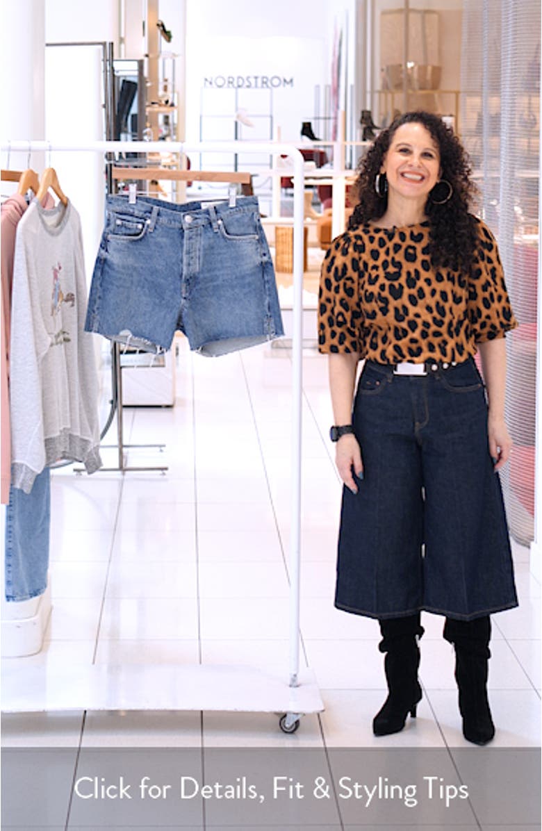 Denim Cutoff Shorts, sales video thumbnail