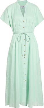 Ever New Jemma Linen Shirtdress