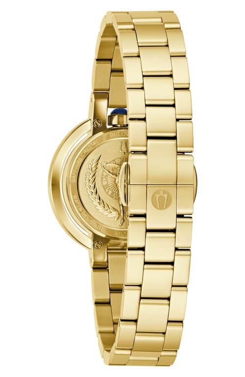 Bulova Rubaiyat Bracelet Watch, 30.5mm In Goldone