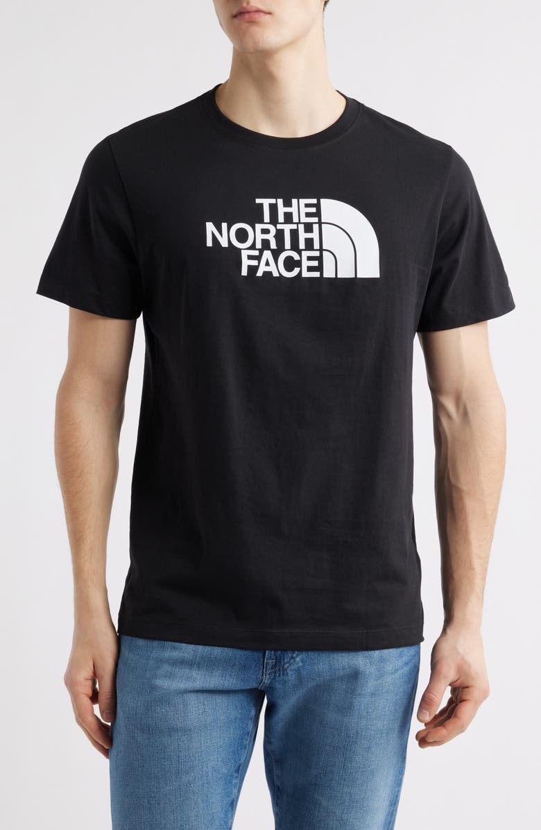 The North Face Half Dome Logo Graphic T-Shirt, Main, color, Black/ White
