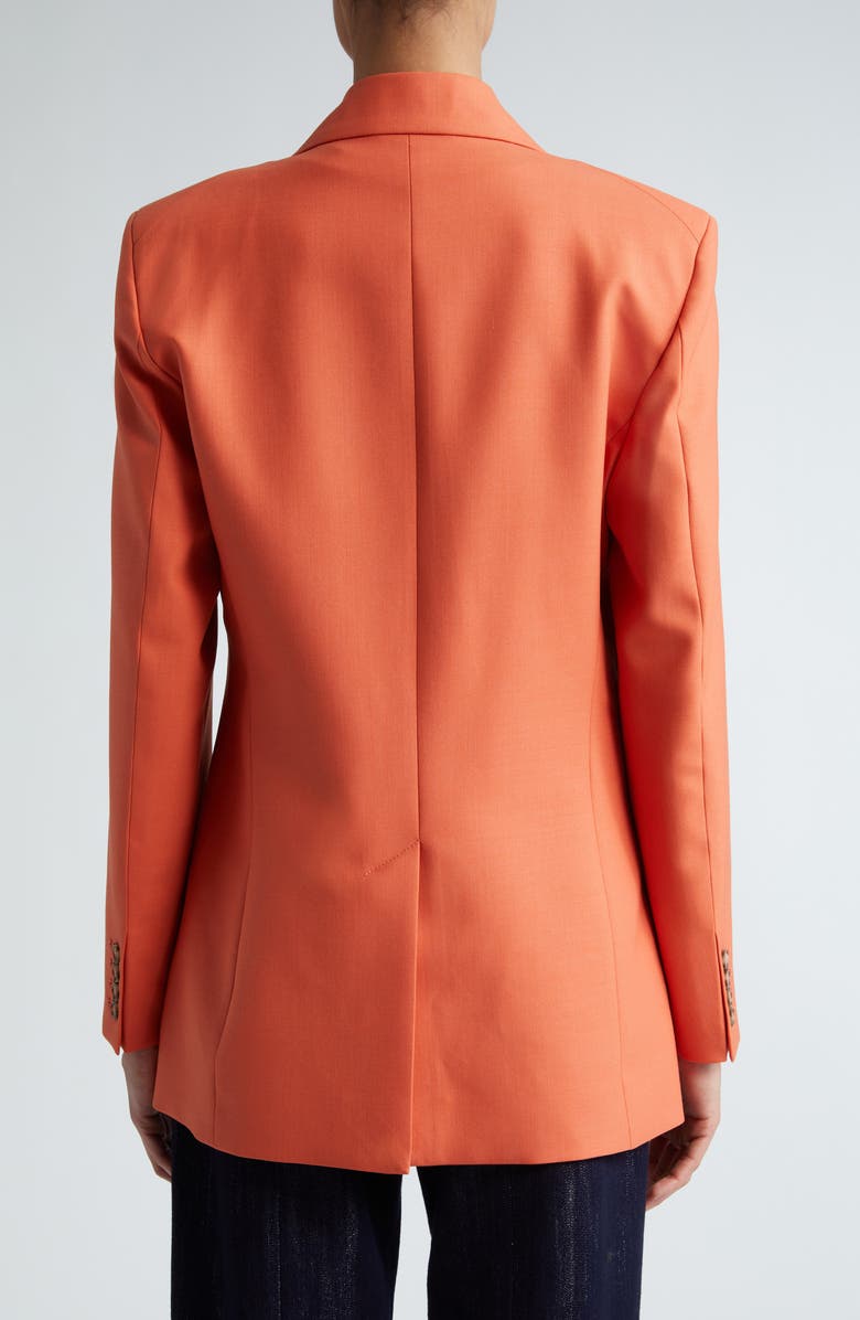 Victoria Beckham Patch Pocket Stretch Twill Blazer, Alternate, color,
