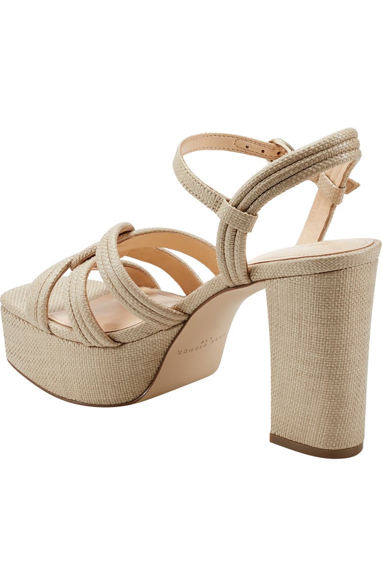 Marc Fisher LTD Cairo Ankle Strap Platform Sandal, Alternate, color,