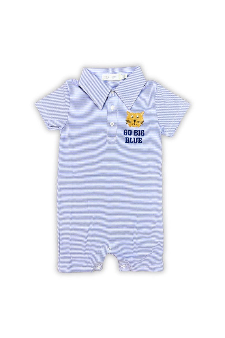 Tripp Boys' Polo Shortall, Alternate, color, Blue Stripes