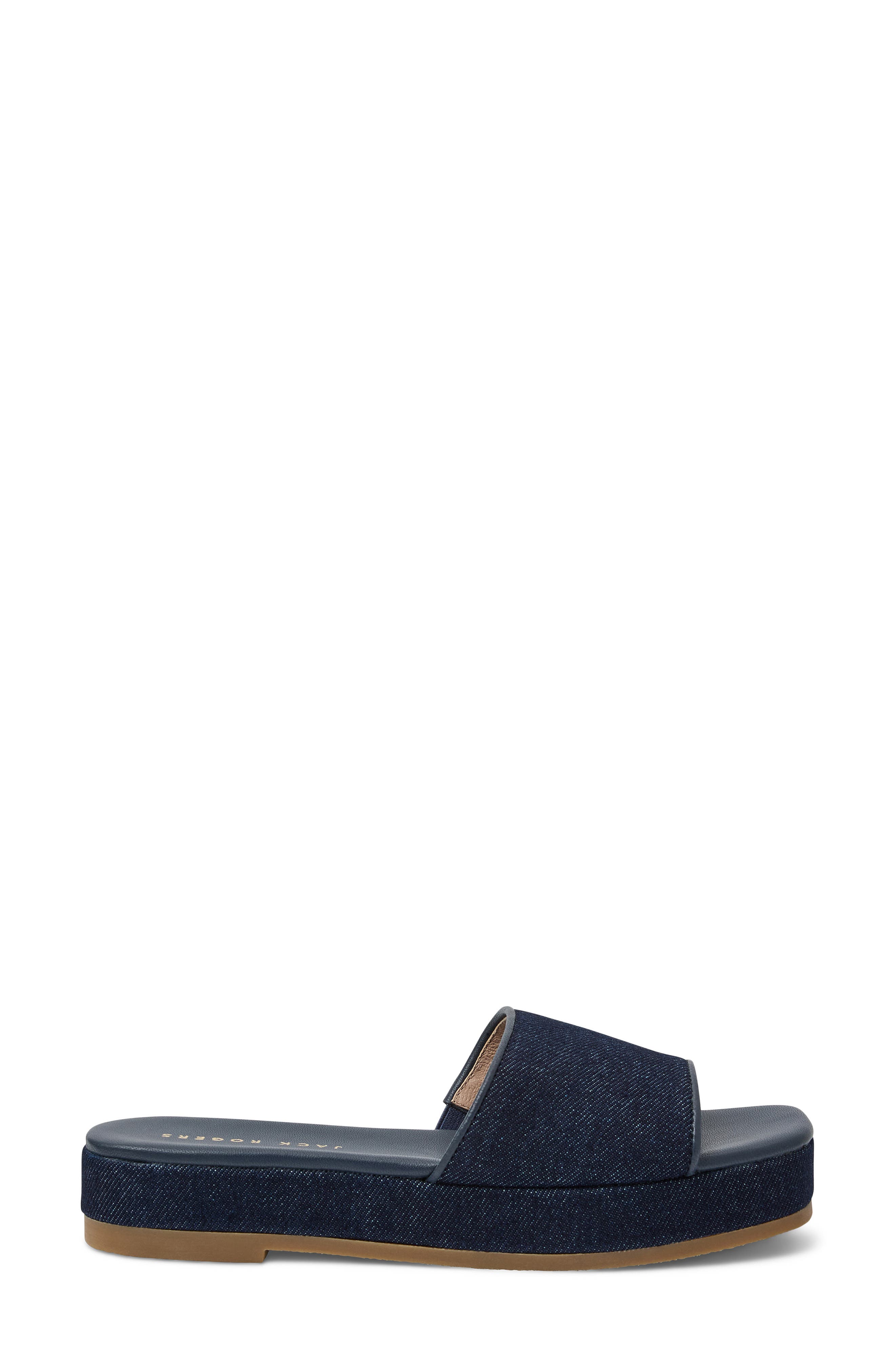 Jack Rogers Bay Flatform Sandal, Alternate, color, Indigo