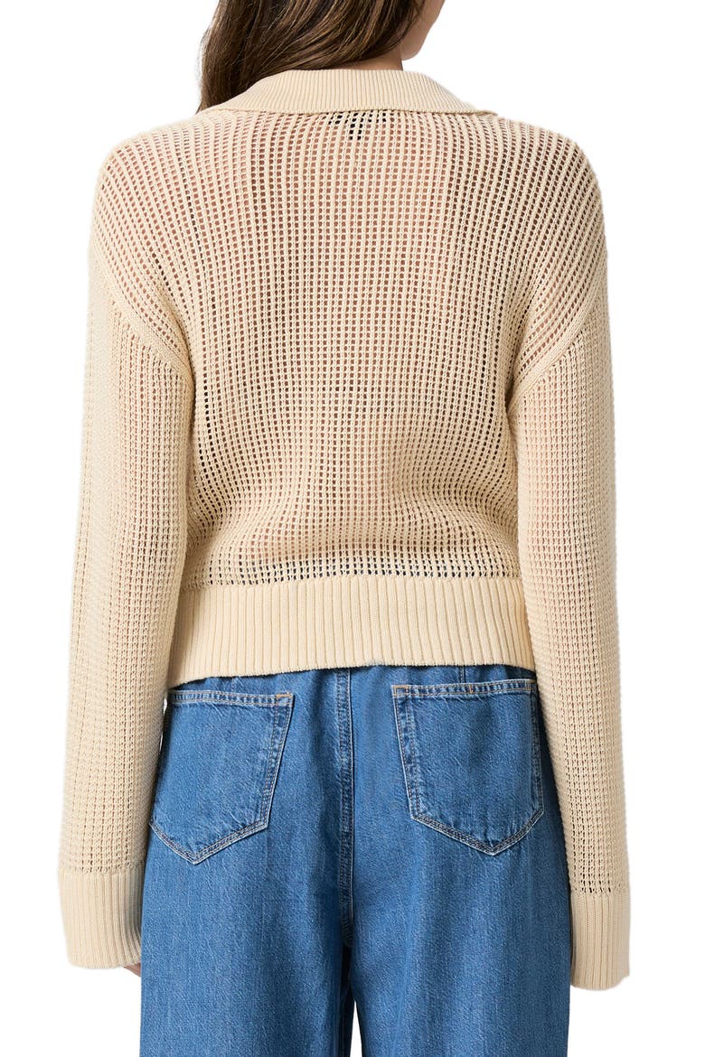 Riva Open Stitch Sweater, Alternate, color, NEUTRAL ECRU