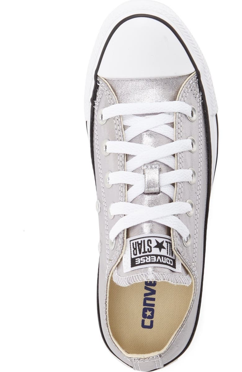 Converse Chuck Taylor<sup>®</sup> All Star<sup>®</sup> 'Ox' Metallic Low Top Sneaker, Alternate, color,