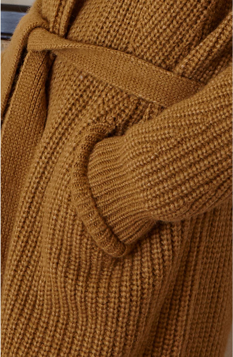 oyun Erte Long Cardigan, Alternate, color, Golden