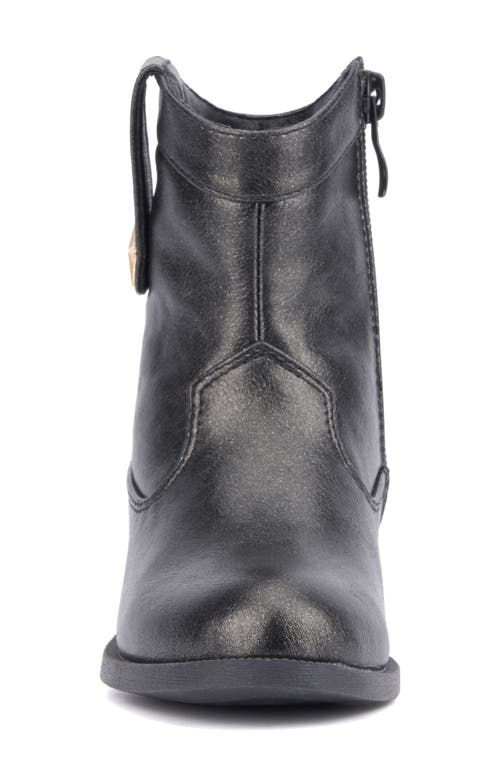 Olivia Miller Kids' Electric Energy Western Boot In Black