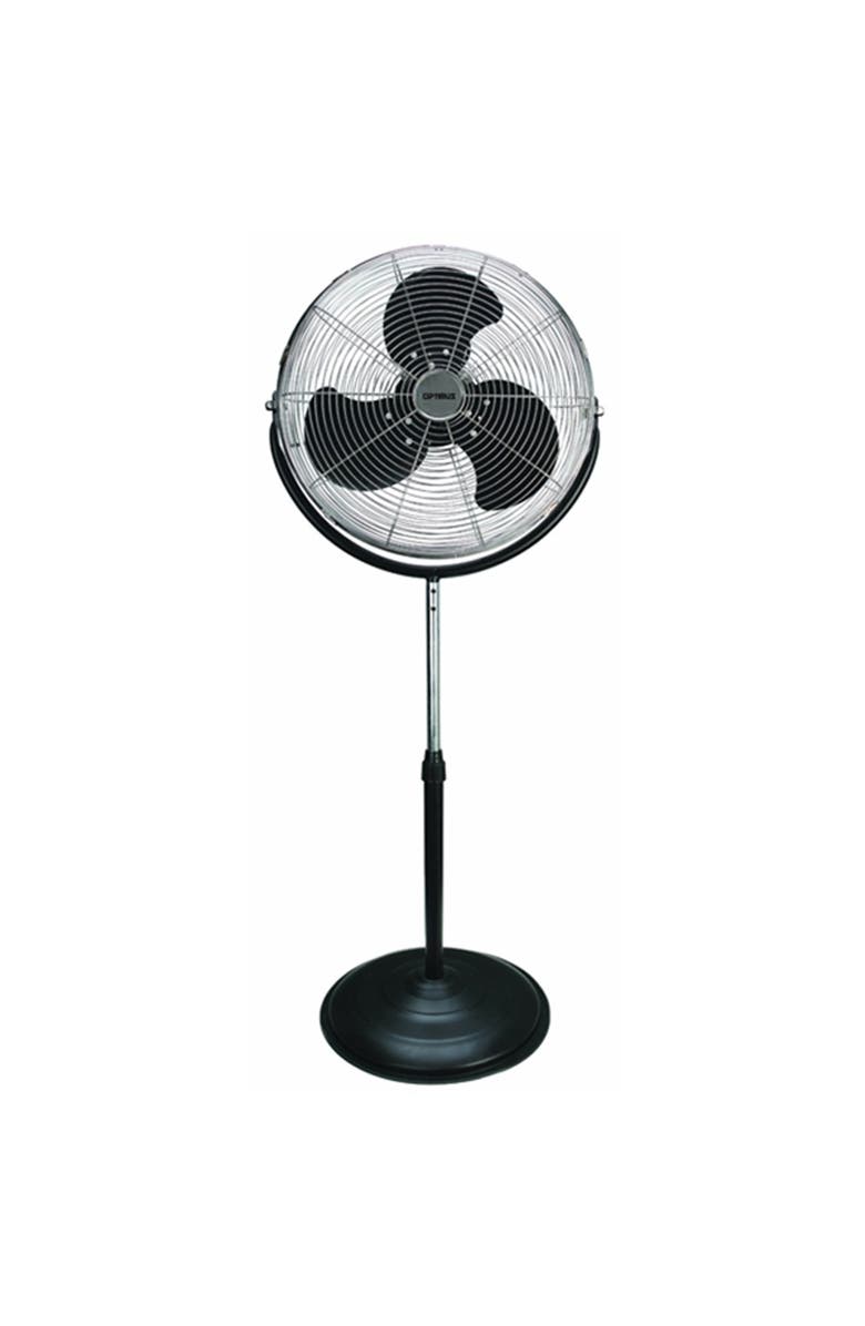 Optimus 18 in. Industrial Grade High Velocity Stand Fan, Main, color, Black