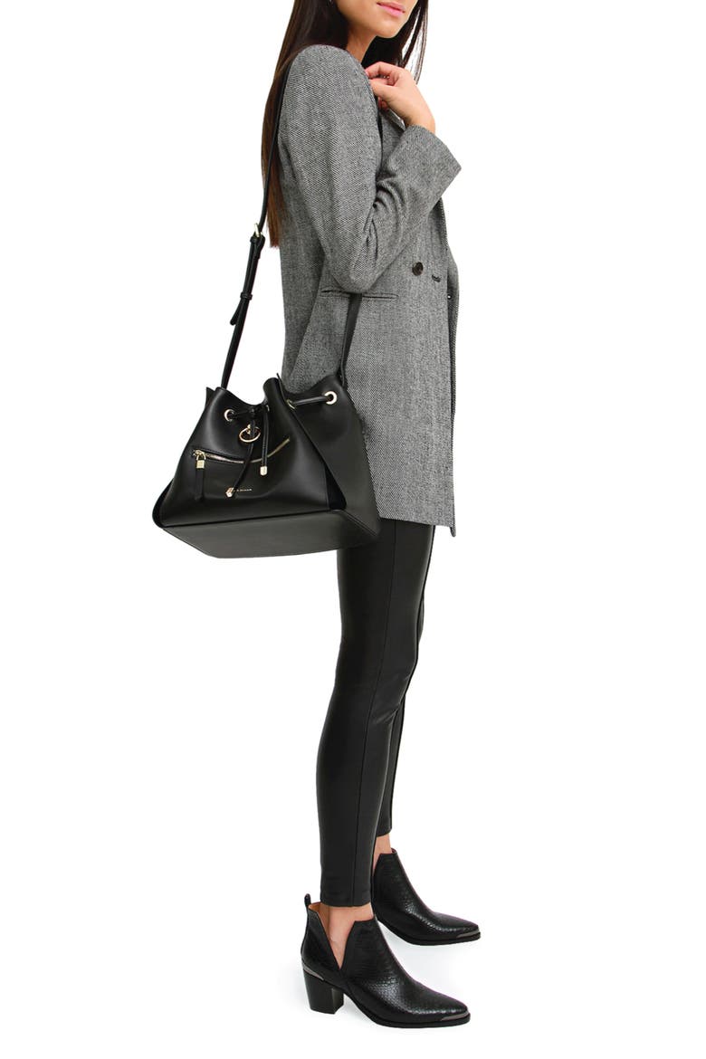 Kensington Oversized Coat, Alternate, color, GREY