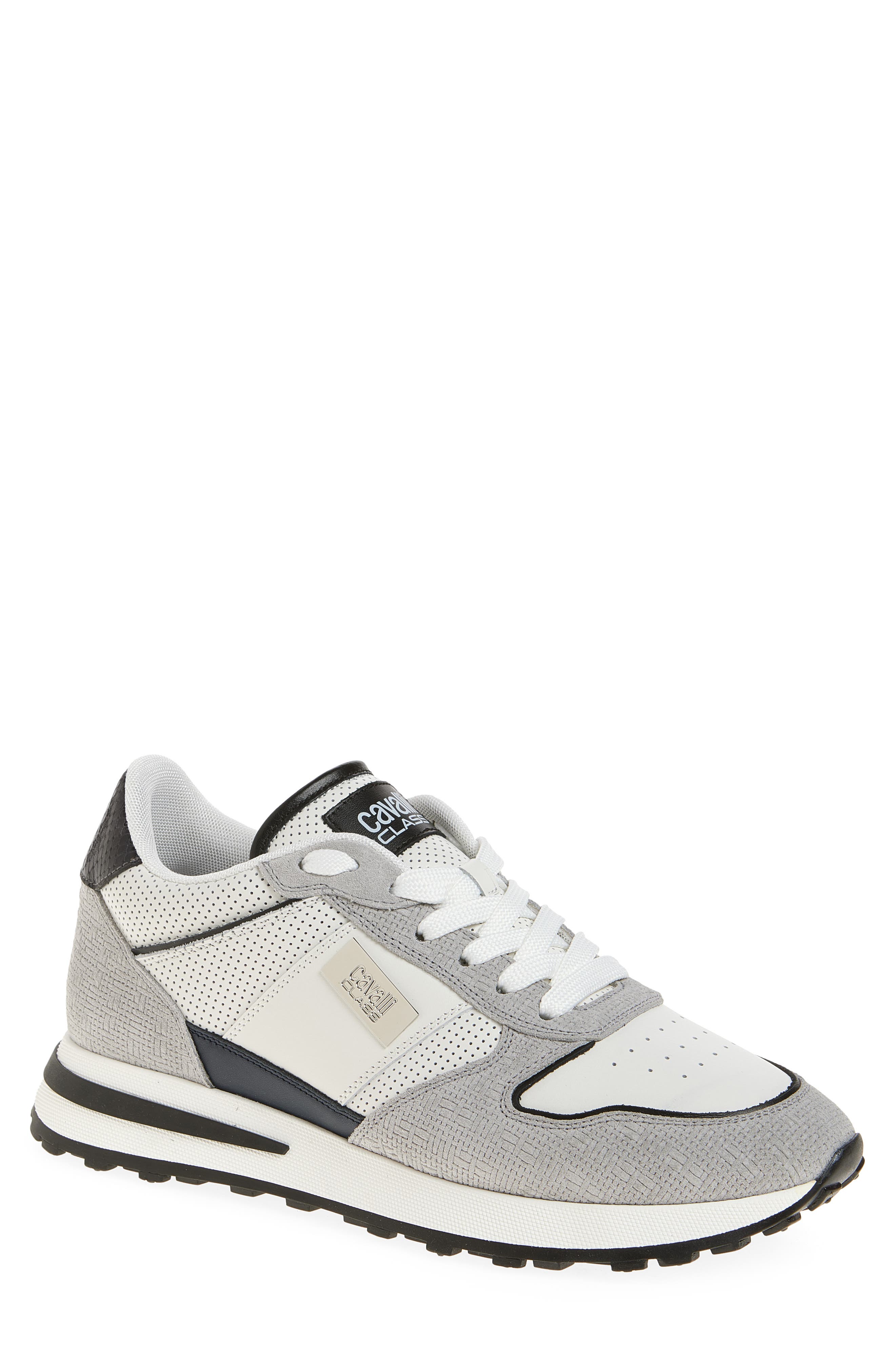 Roberto Cavalli Perforated Sneaker