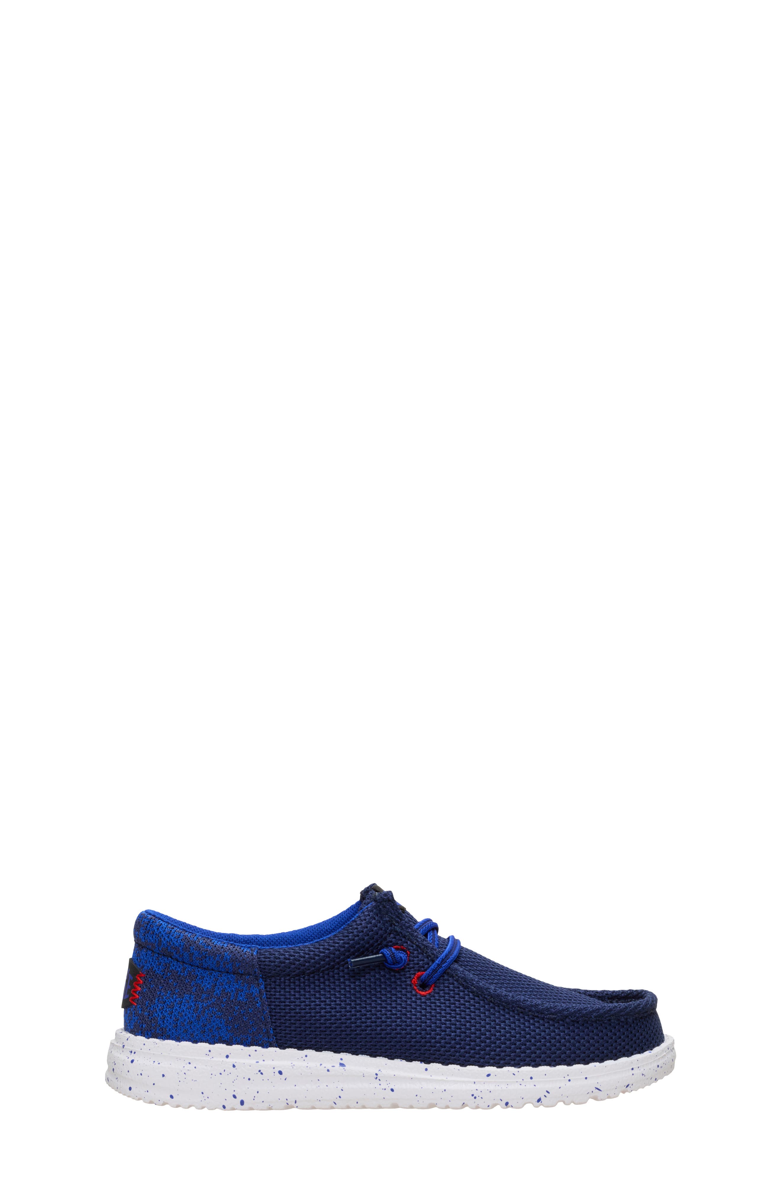 Kids' Wally Funk Y Slip-On, Alternate, color, BLUE/ BLUE