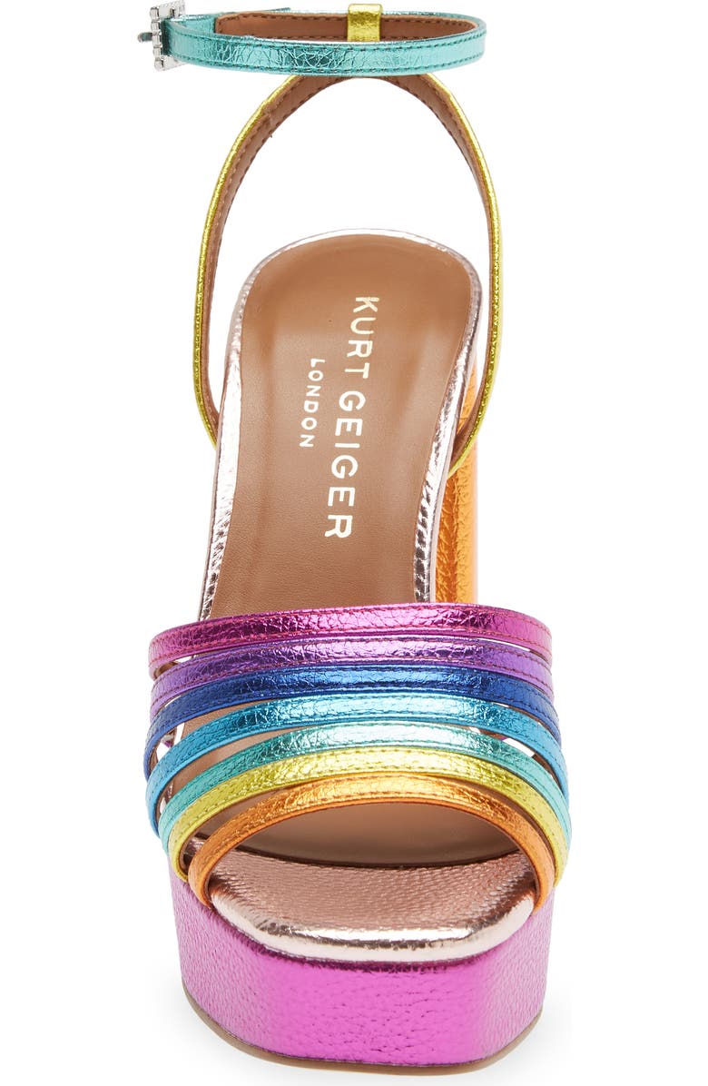 Kurt Geiger London Pierra Platform Sandal, Alternate, color, Mult/Other