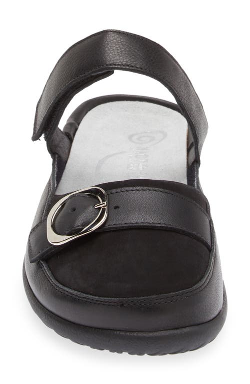 Naot Hongi Mary Jane Mule In Black