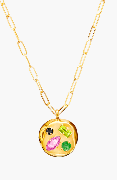 Birthdate Co. The October Birthdate Gold Pendant In October 5th - Gold