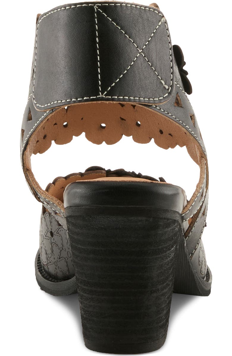 L'Artiste by Spring Step Distinction Ankle Strap Sandal, Alternate, color, Black