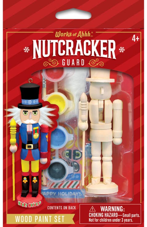 Nutcracker Guard Ornament Paint Kit