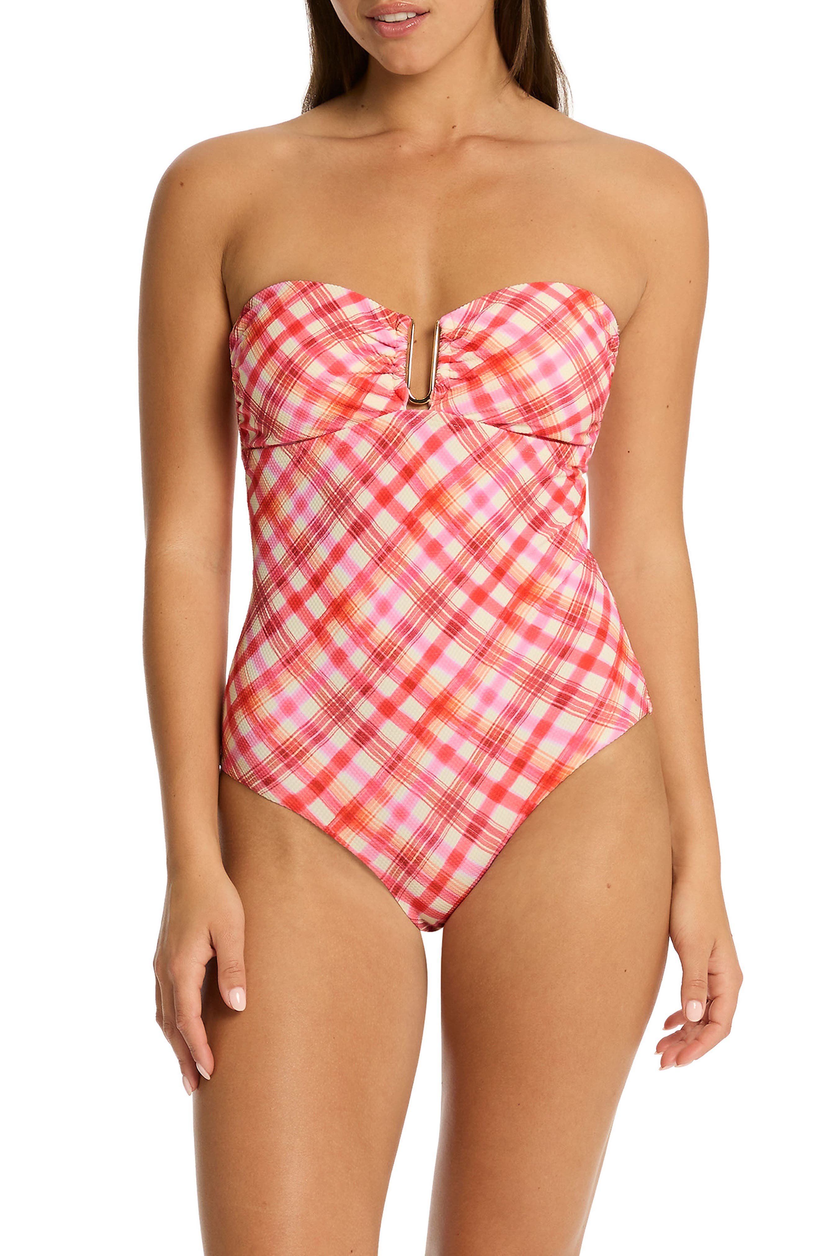 Sea Level Somerset U-Bar Convertible One-Piece Swimsuit