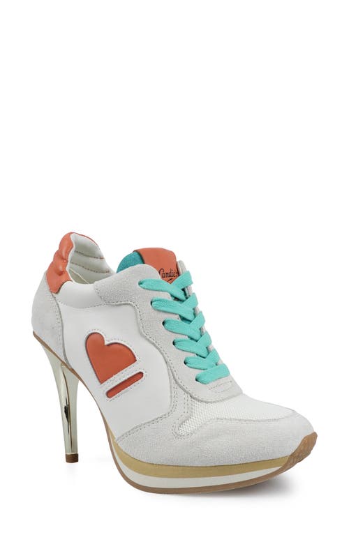 Candies Candie's Percy Platform Pump In Gray