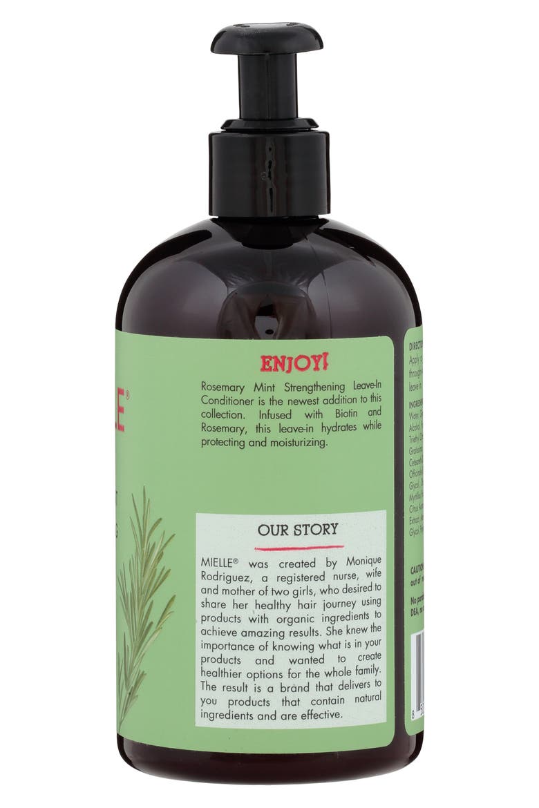 Rosemary Mint Strengthening Leave-In Conditioner, Alternate, color, NO COLOR