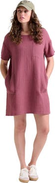 Toad & Co Tate Double Weave Short Sleeve Dress