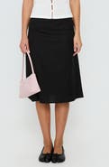 Princess Polly Such Delight Linen Blend Midi Skirt