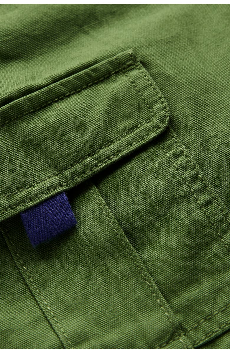 Mini Boden Kids' Cotton Cargo Shorts, Alternate, color, Broccoli Green