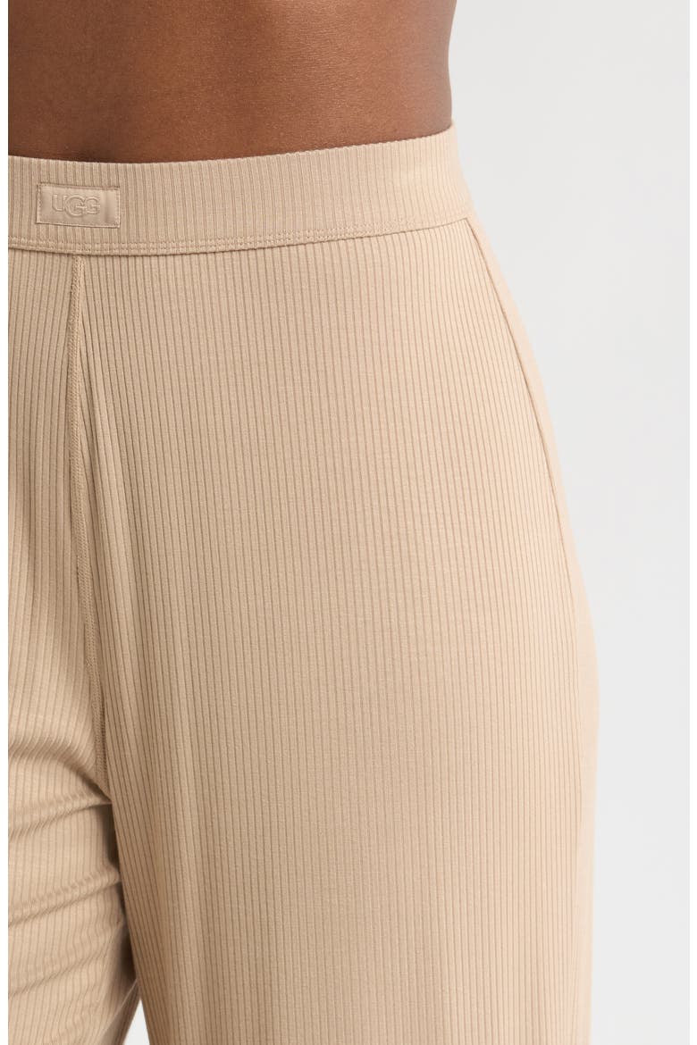 Vyanna Rib Lounge Pants, Alternate, color, SILVER TAUPE