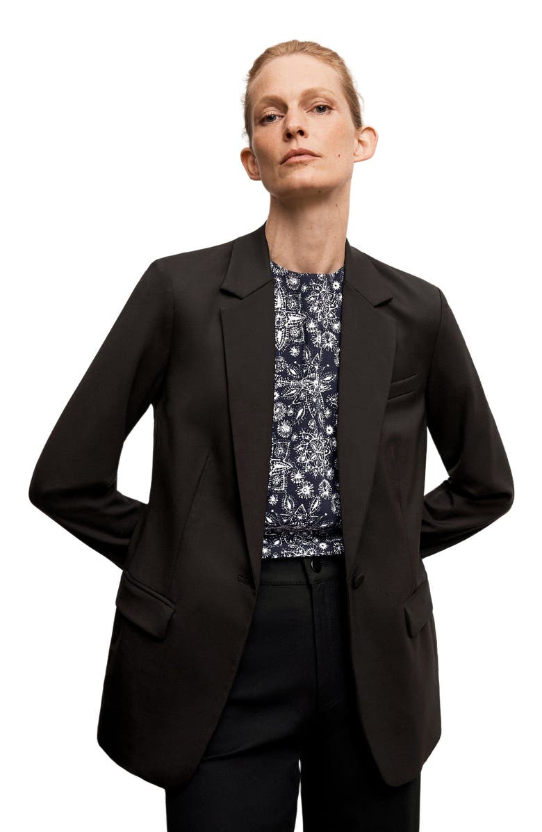 M.M.LaFleur Yiyan Blazer - Wool Twill, Alternate, color,