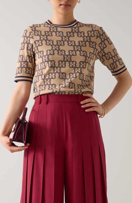 Odette Jacquard Top