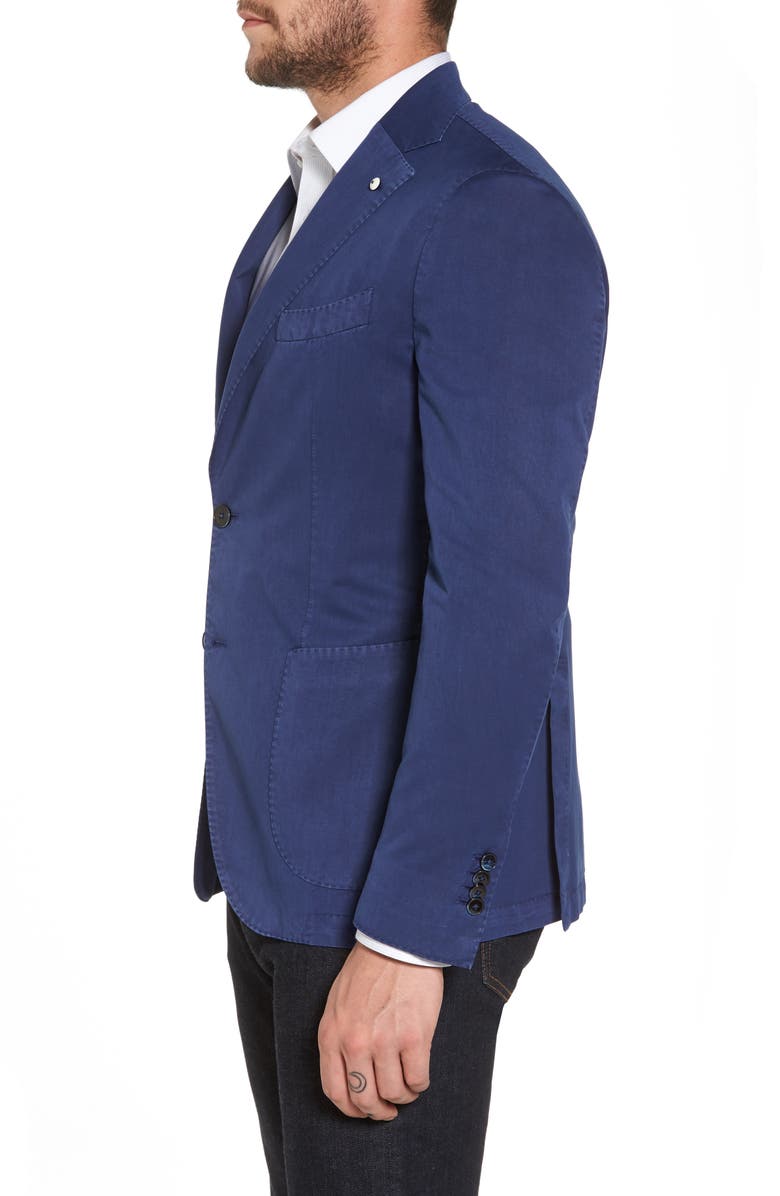 L.B.M. 1911 Classic Fit Cotton & Silk Blazer, Alternate, color, 