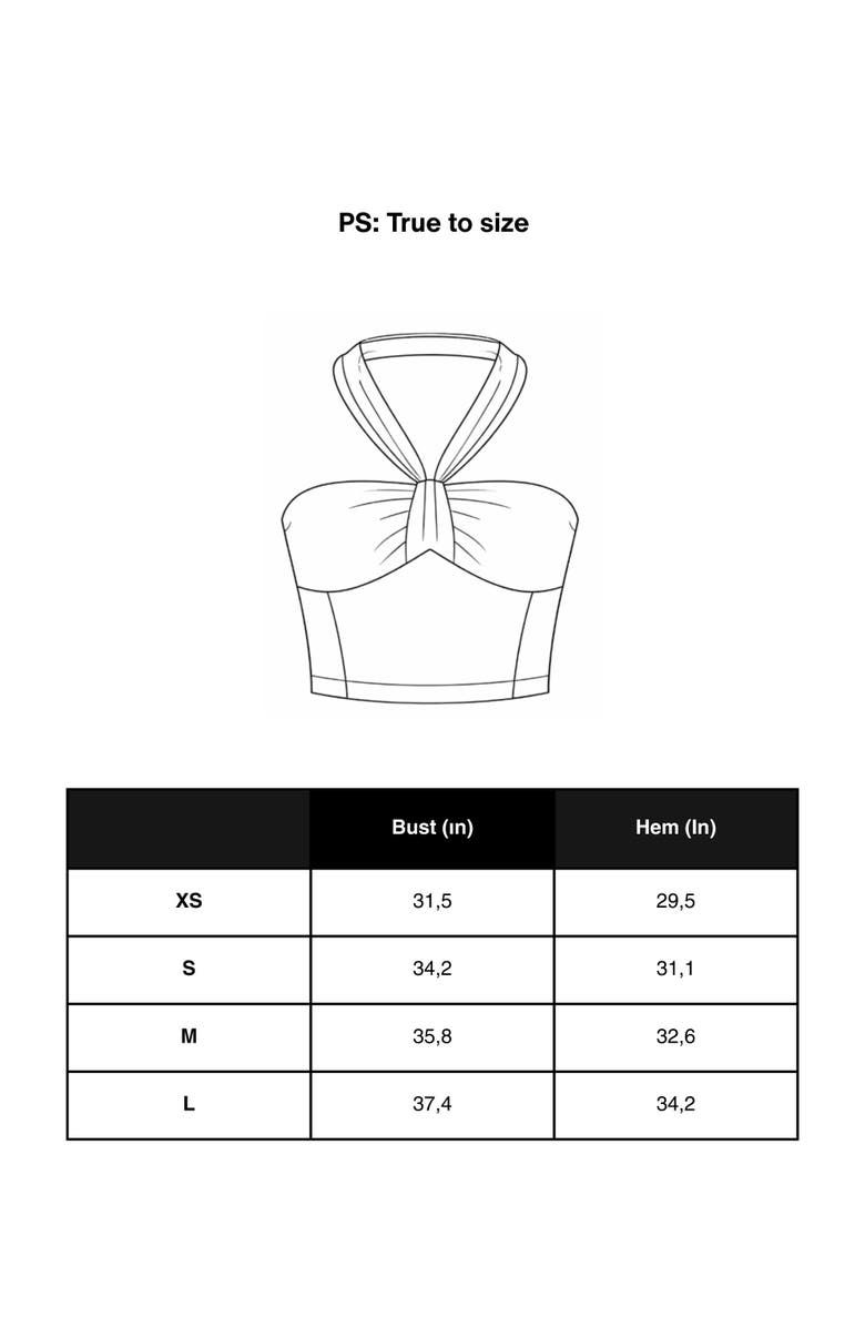 Nocturne Printed Ring Detail Crop Top, Alternate, color, Multi-Colored