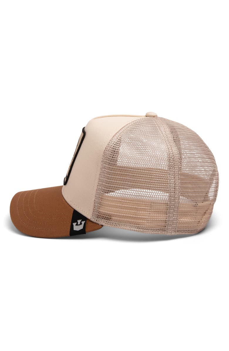 Goorin Bros. The Warrior Cheetah Trucker Hat, Alternate, color, 