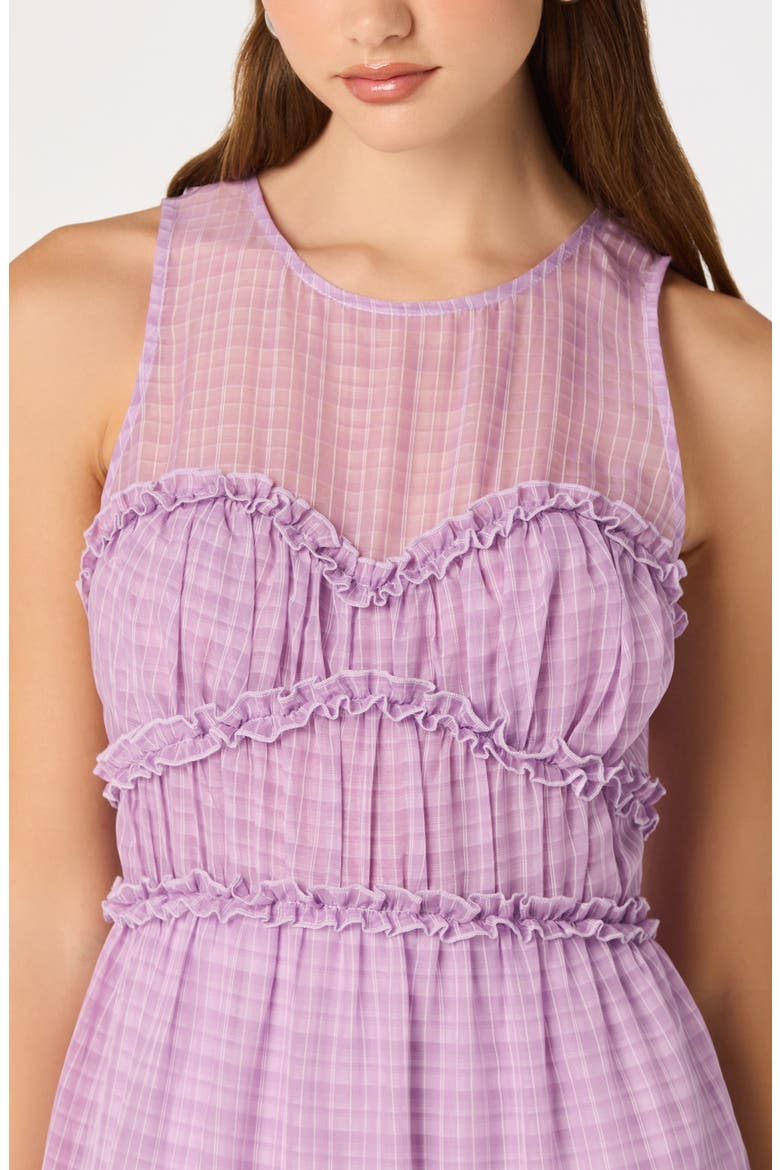 Adrianne Tiered Dress, Alternate, color, LILAC