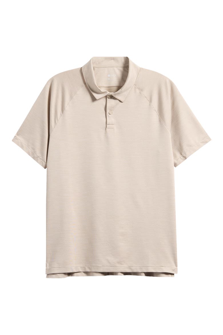 Chip Performance Golf Polo, Alternate, color, TAN ALUMINUM