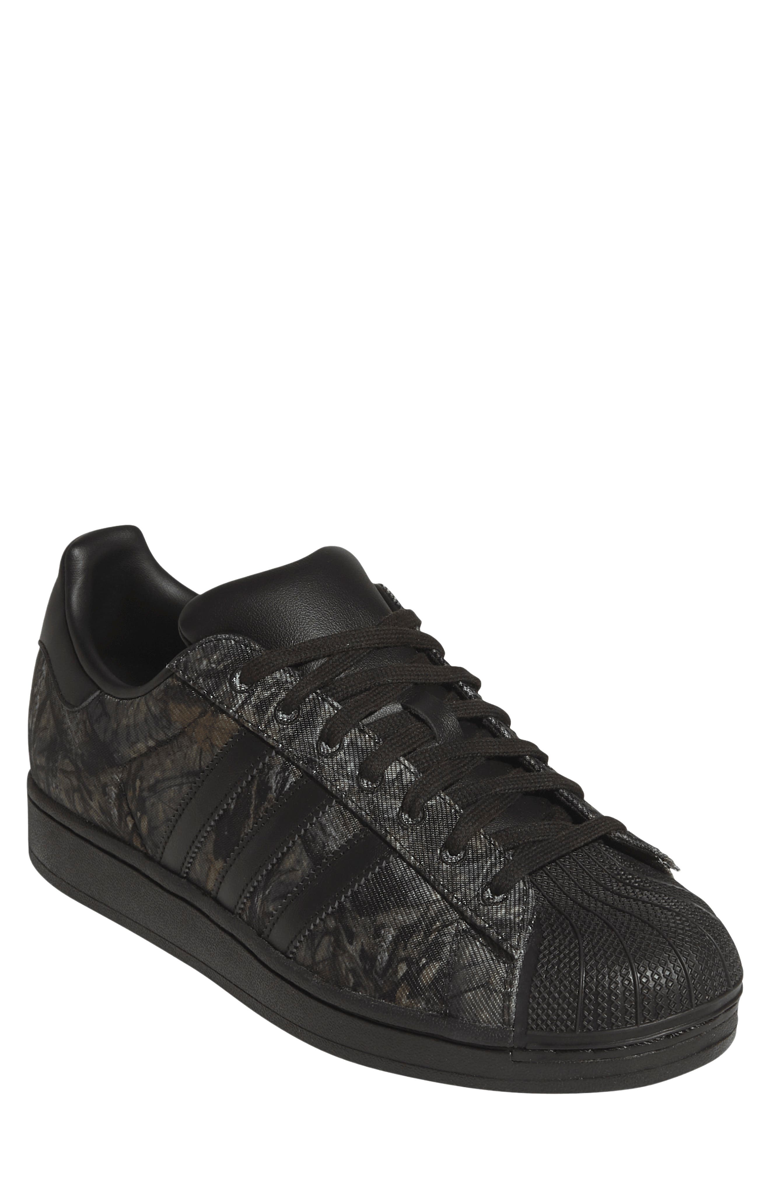 Gender Inclusive Superstar II Mossy O Sneaker, Main, color, CORE BLACK/ KHAKI/ GUM